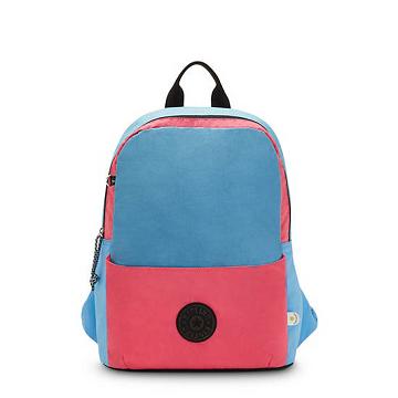 Kipling Sonnie 15" Backpack Laptop Çantası Mavi Kırmızı | TR 1544FD